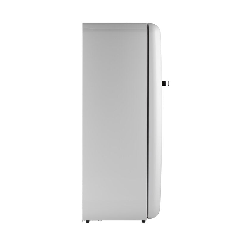 IIO 24" 10 cu.ft  Silver Frost White Freezer Refrigerator