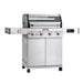 Monument Grills Denali 405 | Stainless Smart Tech Propane Gas Grill 4 Burner Grill - View 16