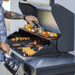 Monument Grills Denali 405 | Stainless Smart Tech Propane Gas Grill 4 Burner Grill - Side View