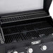 Monument Grills Denali 425 | Black Smart Tech Propane Gas Grill 4 Burner Grill - Dimensions
