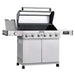 Monument Grills Denali 605 | Stainless Smart Tech Natural/Propane Gas Grill 6 Burner Grill - View 19