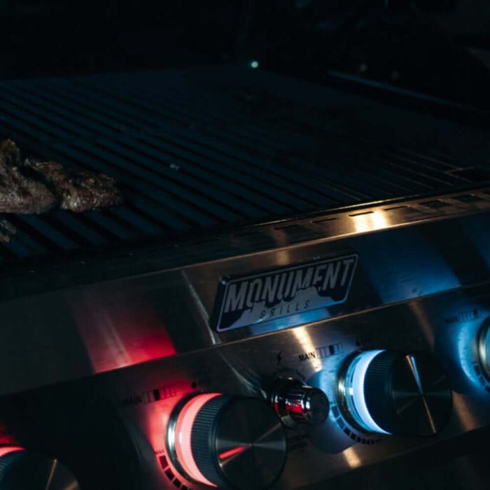 Monument Grills Denali 605 | Stainless Smart Tech Natural/Propane Gas Grill 6 Burner Grill - View 13