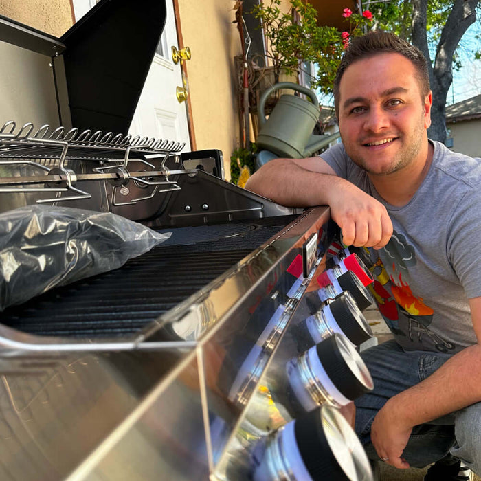 Monument Grills Denali 605Pro | Stainless Smart Propane Gas Grill 6 Burner Grill - View 20