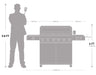Monument Grills Denali 605Pro | Stainless Smart Propane Gas Grill 6 Burner Grill - View 16