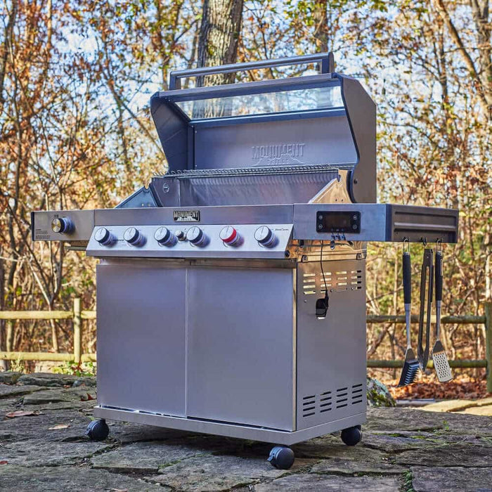 Monument Grills Denali 605Pro | Stainless Smart Propane Gas Grill 6 Burner Grill - View 42
