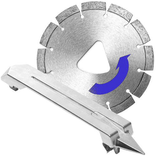 Tomahawk Power 6" XP Purple Series Diamond Premium Hard Concrete Saw Blade - Main Product Image