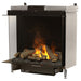 Faber e-MatriX 37" Two-Sided Built-in Electric Firebox, Left-facing | FEF3226L2L Dimplex
