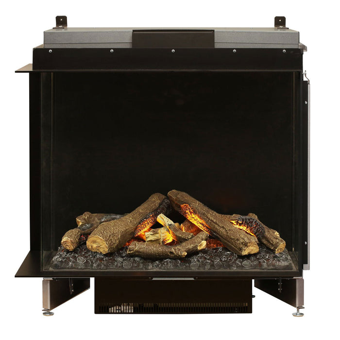 Faber e-MatriX 37" Two-Sided Built-in Electric Firebox, Left-facing | FEF3226L2L Dimplex