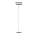 Indoor/Outdoor Electric Infrared Heater Permanent Location Floor Stand | DSHSTAND - back view