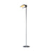 Indoor/Outdoor Electric Infrared Heater Permanent Location Floor Stand | DSHSTAND - specifications diagram