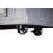Morgan 32-Inch Mantel with a 23-Inch Electric Fireplace in Charcoal Oak (C3P23LJ-2085CO) - top view