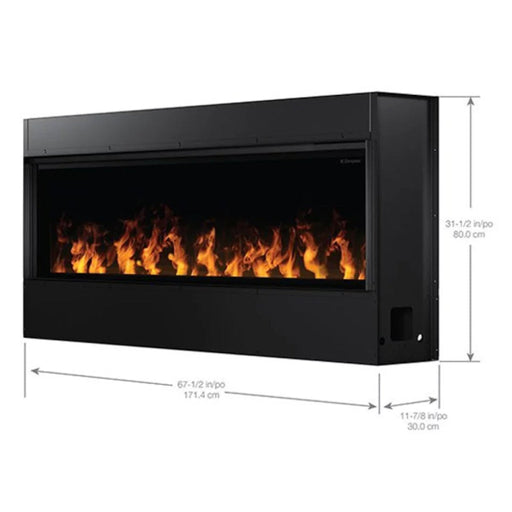 Dimplex Opti-Myst Linear 46'' Water Vapor Built-In Electric Fireplace Dimplex