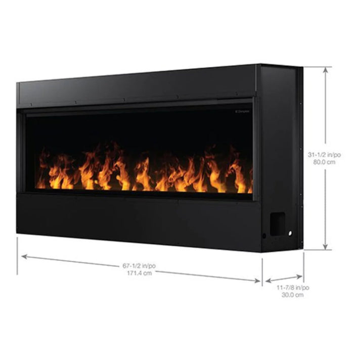 Dimplex Opti-Myst Linear 46'' Water Vapor Built-In Electric Fireplace Dimplex