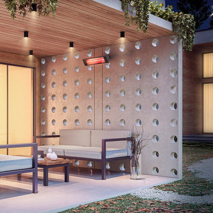 Indoor/Outdoor Electric Infrared Heater | DIR15A10GR - side view