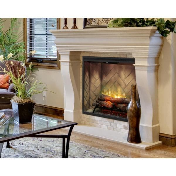 Revillusion 36-Inch Portrait Built-In Electric Fireplace (RBF36P) - detail close-up