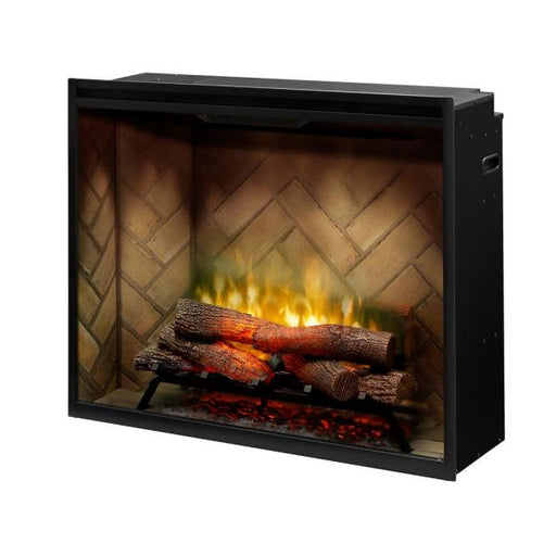 Revillusion 36-Inch Portrait Built-In Electric Fireplace (RBF36P) - angle view