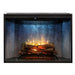 Revillusion 42-Inch Built-In Electric Firebox Insert Weathered Concrete (RBF42WC) - side view