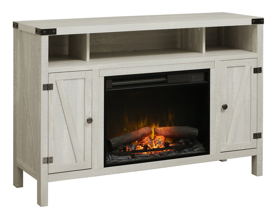 Sadie Media Console Electric Fireplace With Logs (C3P23LR-2051SP) - side view