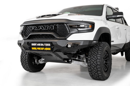 Addictive Desert Designs 2021-2024 RAM 1500 TRX Bomber Front Bumper (20 Inch Lights) – image 2 of 10
