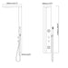 Dolce Luxury Shower Panel with Rainfall Showerhead, Body Jets, and Aromatherapy by Cascada Showers - Features