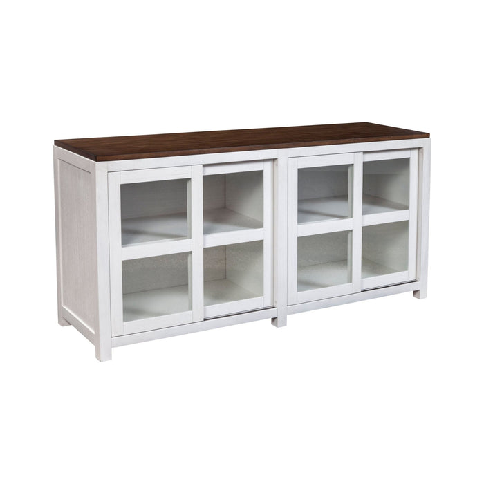 Alpine Furniture Donham Large Display Cabinet