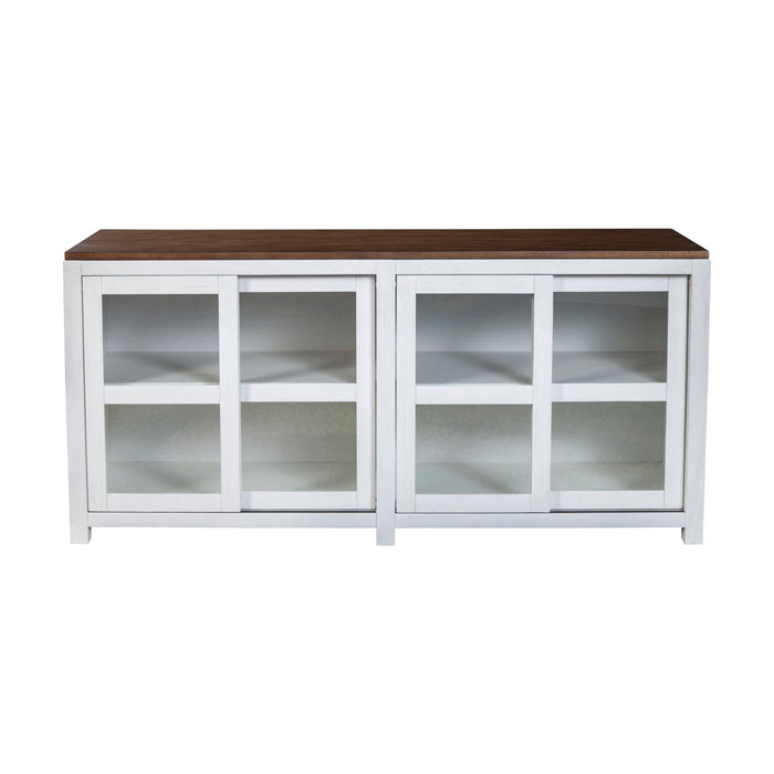 Alpine Furniture Donham Large Display Cabinet