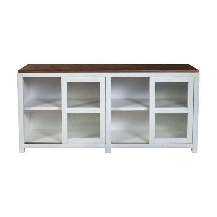 Alpine Furniture Donham Large Display Cabinet
