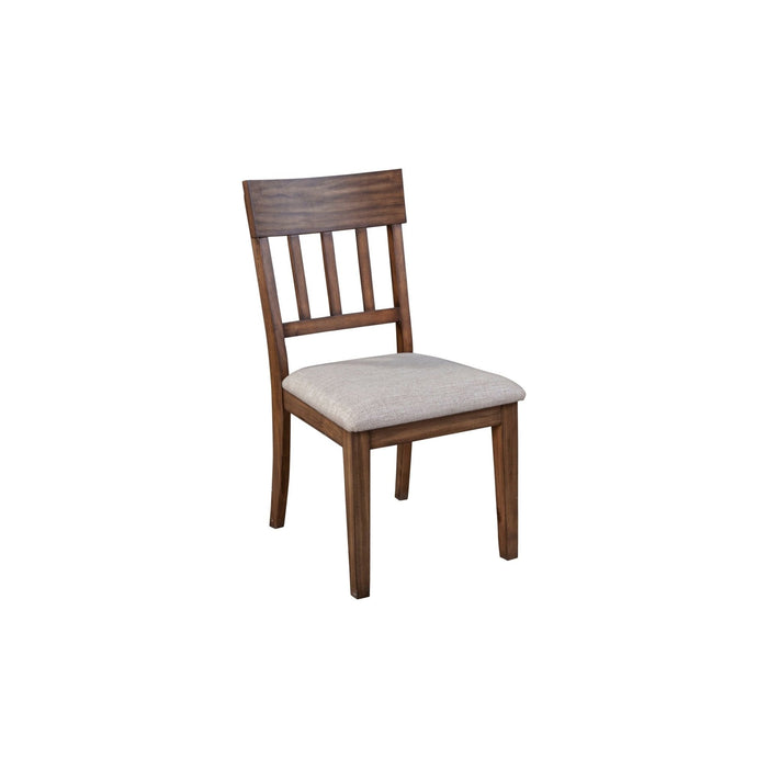 Alpine Furniture Donham Set of 2 Side Chairs, Brown