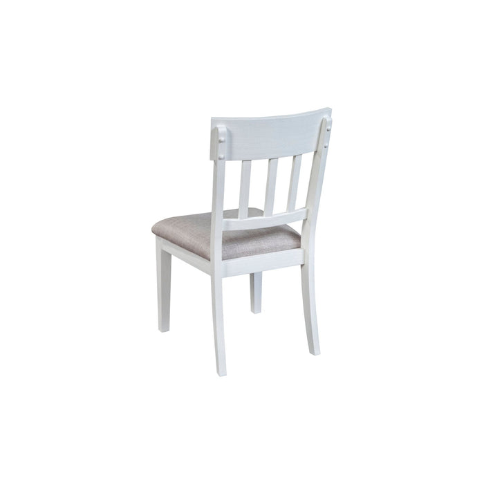 Alpine Furniture Donham Set of 2 Side Chairs, White