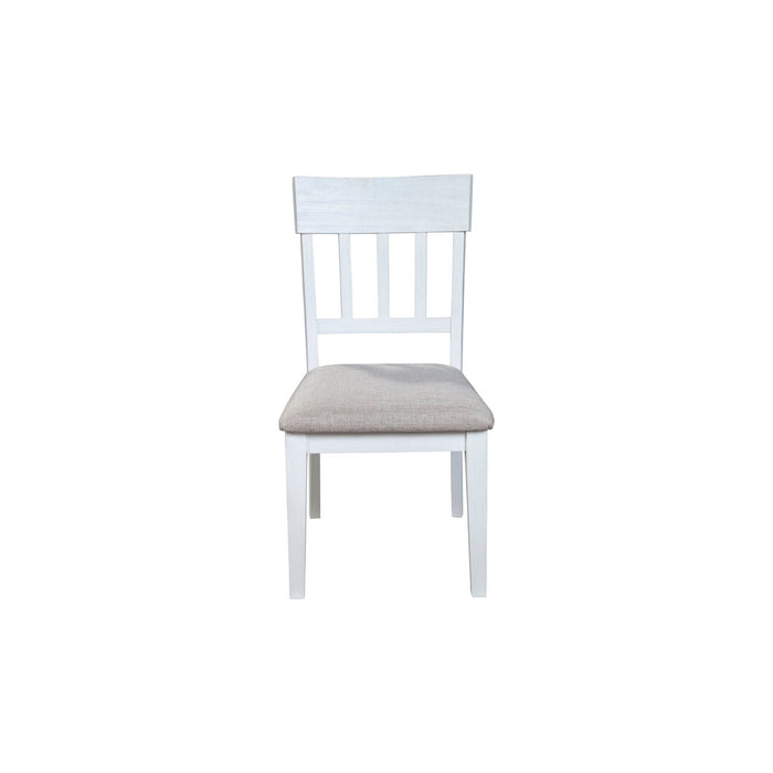 Alpine Furniture Donham Set of 2 Side Chairs, White