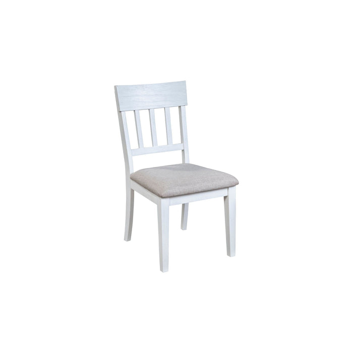 Alpine Furniture Donham Set of 2 Side Chairs, White