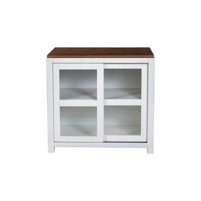 Alpine Furniture Donham Small Display Cabinet