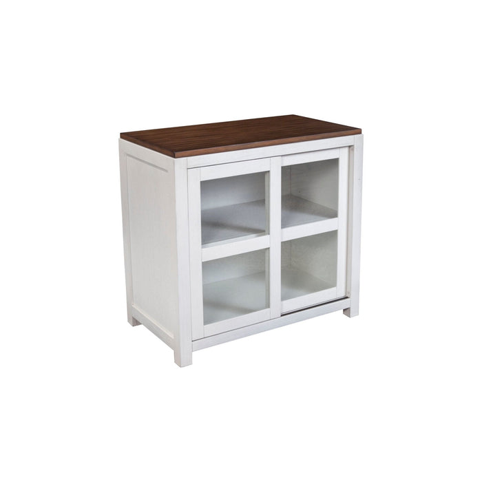 Alpine Furniture Donham Small Display Cabinet
