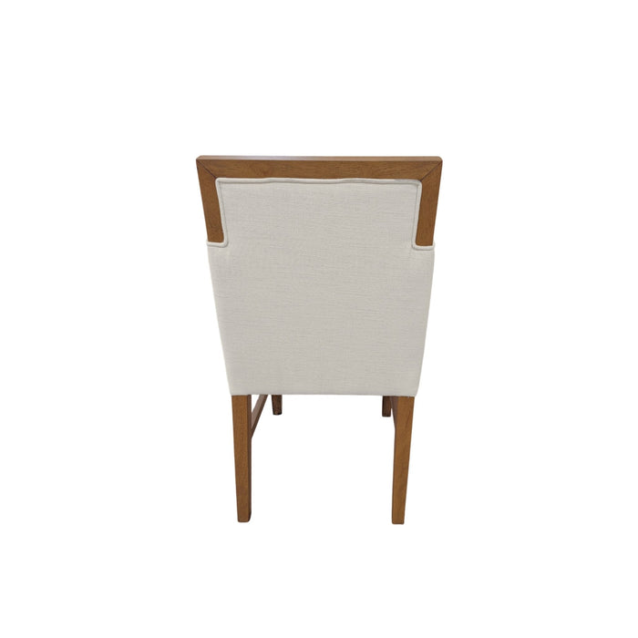 Alpine Furniture Cleo Donte Oak Side Chairs, Set of 2