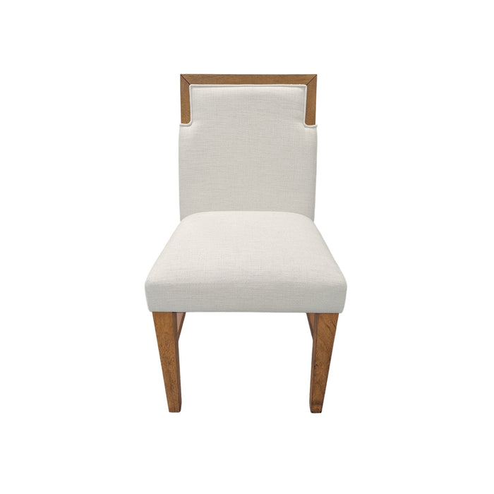 Alpine Furniture Cleo Donte Oak Side Chairs, Set of 2