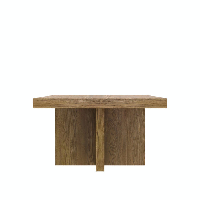 Alpine Furniture Cleo Donte Rectangular Coffee Table, Oak