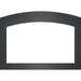 Napoleon arched 3-sided black faceplate BKA3F29E for the Rosedale Electric 3