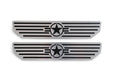 DV8 Offroad 2018-2026 Jeep Wrangler JL & Gladiator JT Sill Plates "Star Logo" Rear – on the trail, image 3 of 8