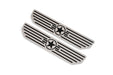 DV8 Offroad 2018-2026 Jeep Wrangler JL & Gladiator JT Sill Plates "Star Logo" Rear – on the trail, image 1 of 8