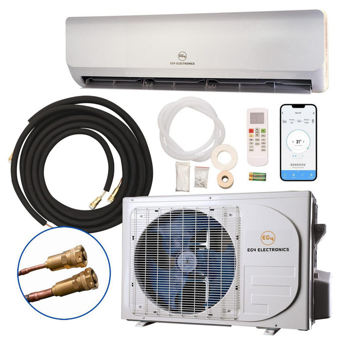 Green Vista Living EG4 9K Mini-Split Air Conditioner & Heat Pump | 9,000 BTU | SEER2 29.5 | Plug-n-Cool... Kitchen Appliance