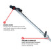Tomahawk Power 6" Electric Early Entry Green Concrete Saw with 110V Motor - Product Image 5