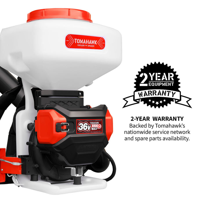 Tomahawk Power 5 Gal Battery-Powered Fertilizer Spreader Broadcast Lawn Seed Ice Melt Salt - Product Image 8