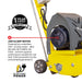 Tomahawk Power Electric 8” Concrete Scarifier Planer Grinder for Sidewalk Trip Hazard Repair, Traffic... - Lifestyle View