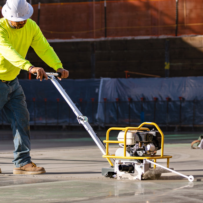 Tomahawk Power 6" Early Entry Green Concrete Saw with 3.5 HP Honda GX120 Engine - Product Image 11