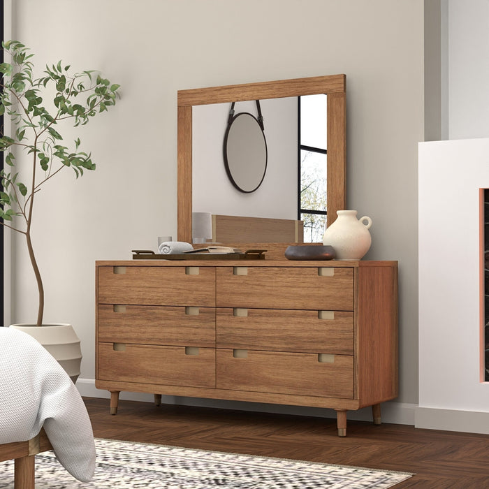 Alpine Furniture Easton Dresser & Mirror