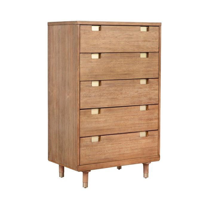 Alpine Furniture Easton Five Drawer Chest