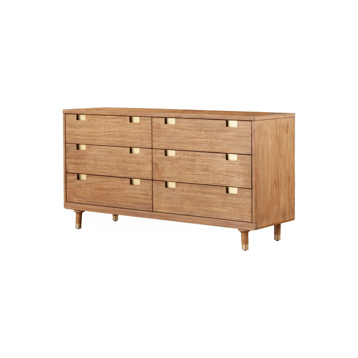 Alpine Furniture Easton Six Drawer Dresser
