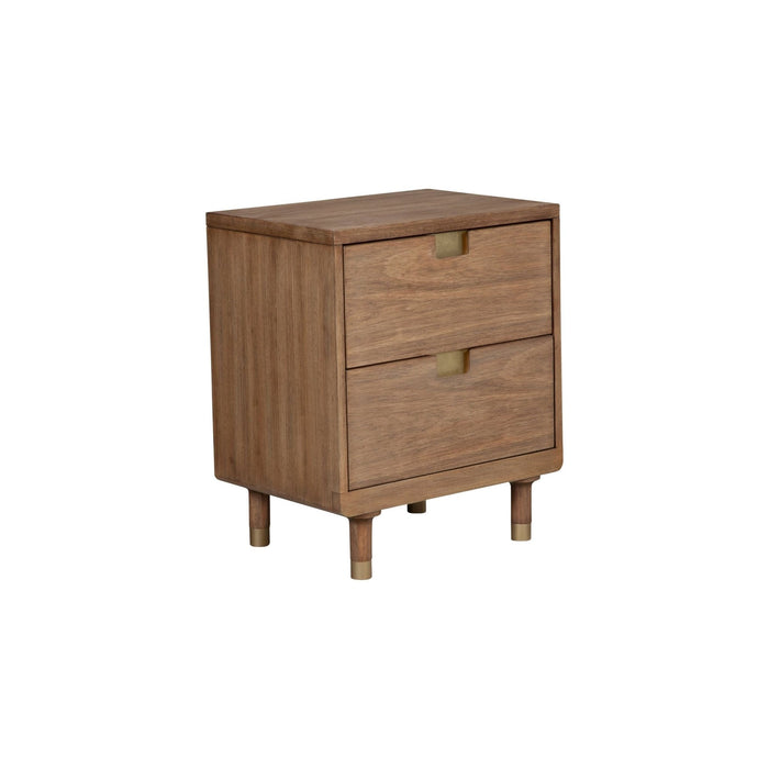 Alpine Furniture Easton Two Drawer Nightstand
