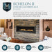 Majestic Echelon II 72" Top Direct Vent Fireplace With IntelliFire Touch Ignition System (NG) Majestic