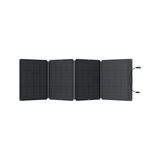 Green Vista Living EcoFlow 110W Portable Solar Panel | Lightweight, Durable, & Waterproof Solar Panel with... - Side View